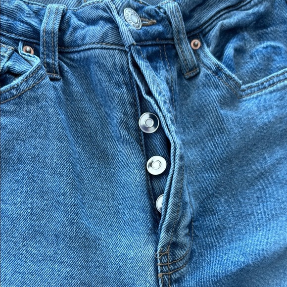 Wild Fable | Blue | Boyfriend Jeans Distressed High-Rise | 6 - Picture 7 of 8